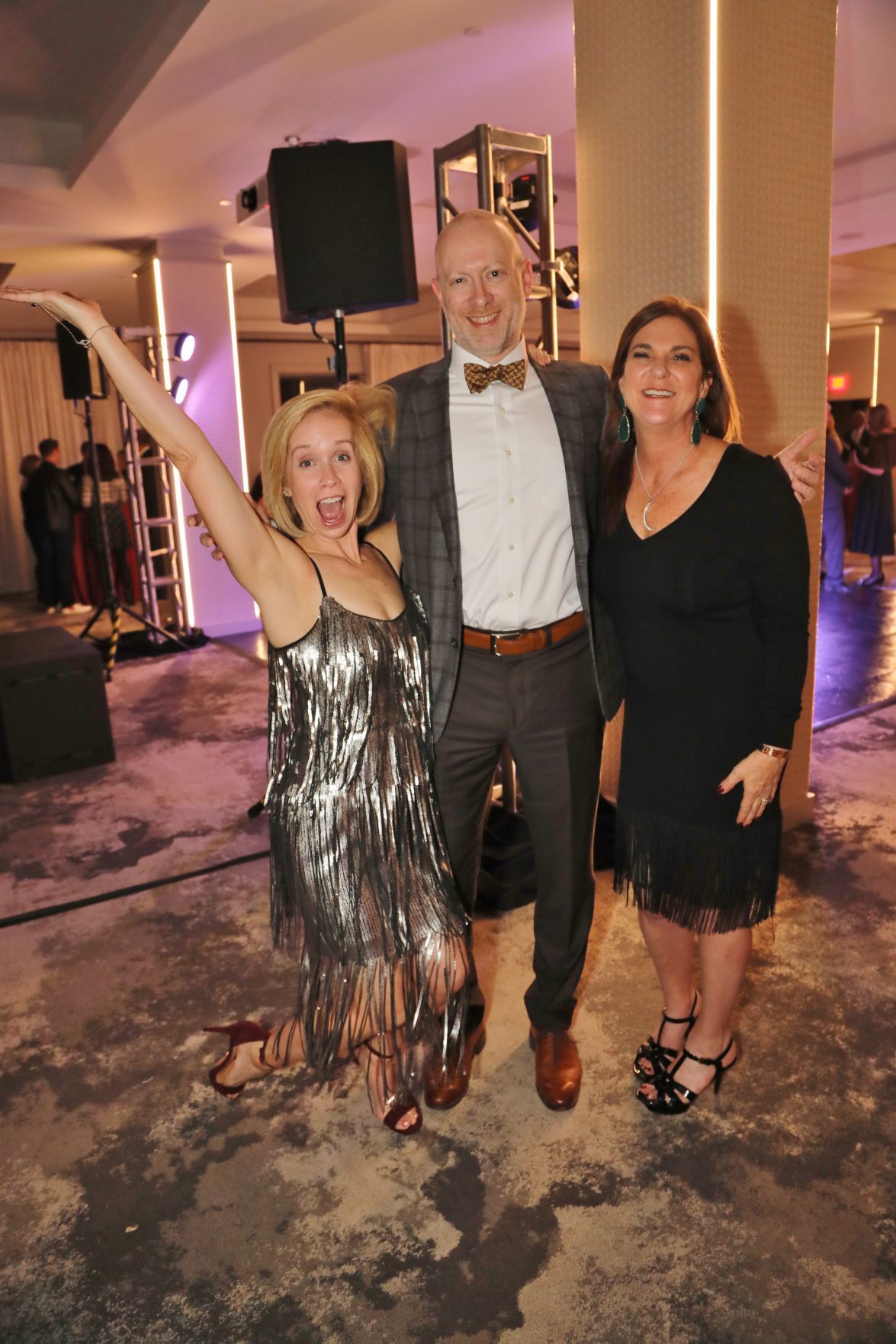 Katie Barton, Dr. Alan Barton, Carol Goldstein
